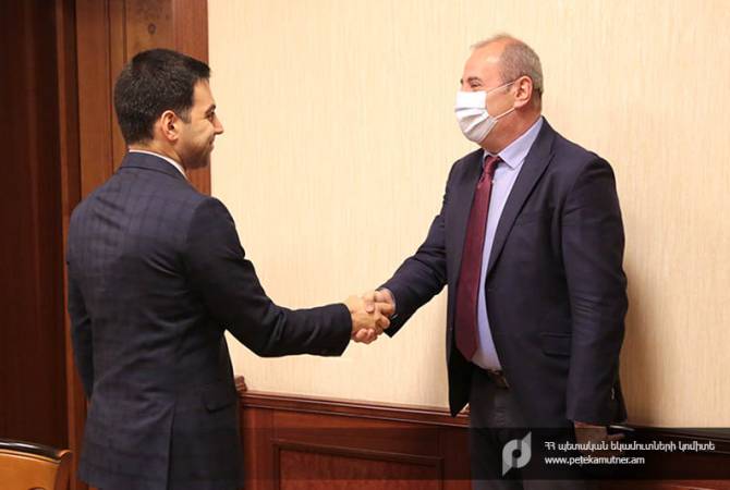 Rustam Badasyan ve İrakli Kvanchakhadze vergi ve gümrük alanlarıyla ilgili konuları ele aldılar