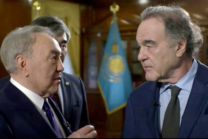 Oliver Stone, Nursultan Nazarbayev hakkındaki filmini Roma Film Festivali'nde sundu
