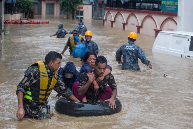 Նեպալում առնվազն 88 մարդ Է զոհվել տեղատարափ անձրեւների հետեւանքներից