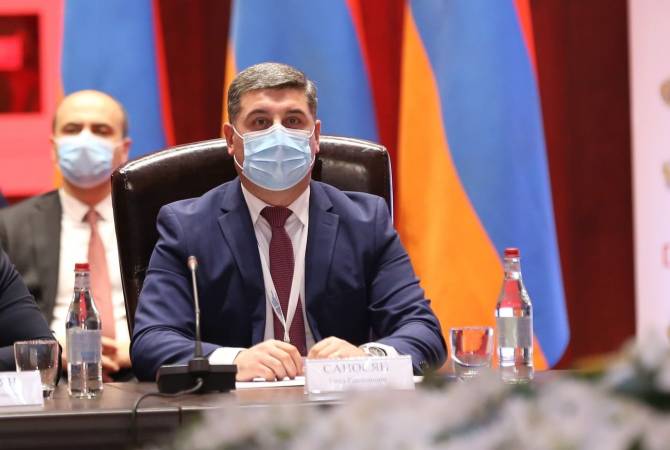 Armenian minister to discuss strategic infrastructural projects with Lithuanian counterparts