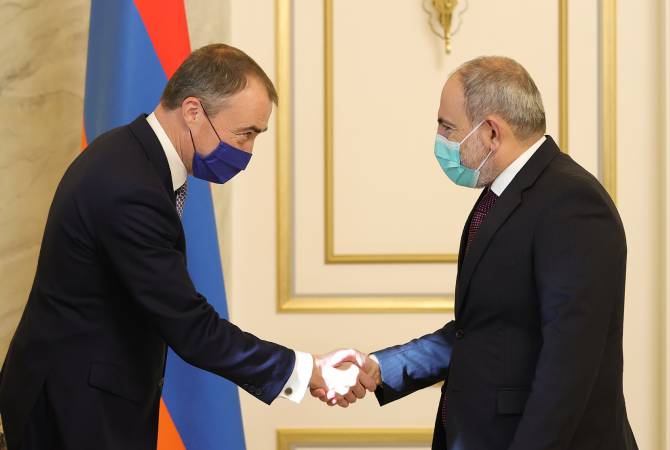 Le Premier ministre a reçu le Représentant spécial de l'UE pour le Caucase du Sud