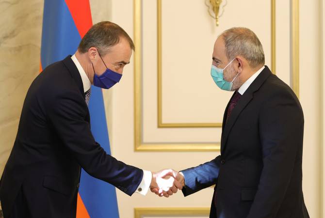 Armenian PM, EU’s Special Representative discuss NK conflict settlement