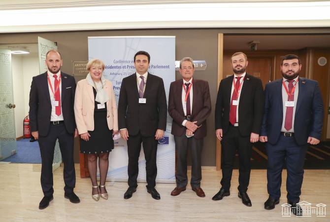 Председатель НС Армении встретился с вице-спикером Сената Франции

