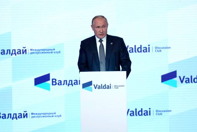 Основная цель - добиться долгосрочного урегулирования на Южном Кавказе: Владимир 
Путин

