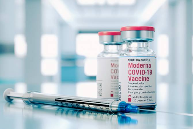 L’Arménie va recevoir un don de 620 400 doses de vaccin Moderna suite à un accord avec la 
Norvège et Moderna