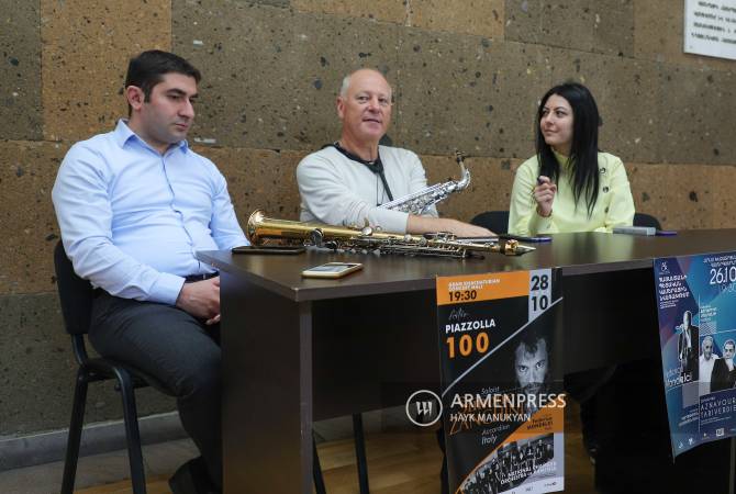 Հայկական երաժշտության մեջ Հայաստանի ոգին է. Մոնդելչին Երևանում կկատարի 
Թարիվերդիև և Ազնավուր