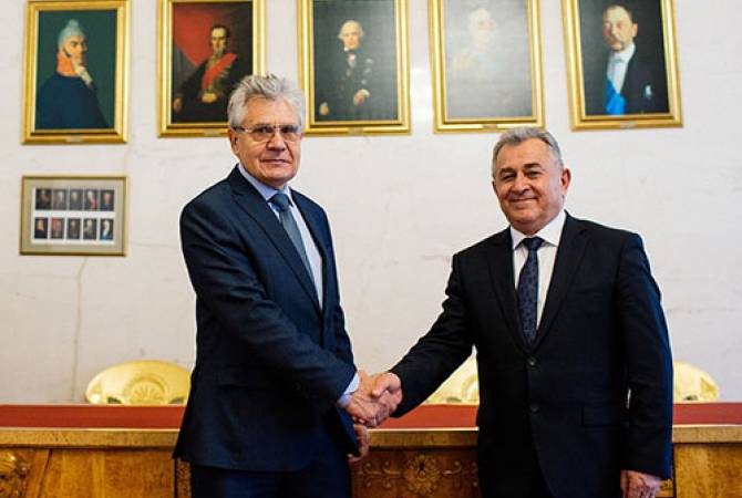 Президент РАН Александр Сергеев избран почетным членом НАН Армении

