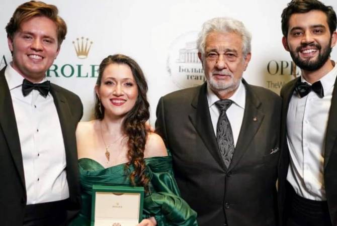 Սոպրանո Մանե Գալոյանը  երեք մրցանակի է արժանացել միջազգային մրցույթում 