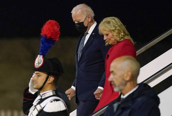 Joe Biden est arrivé à Rome pour le sommet du G20