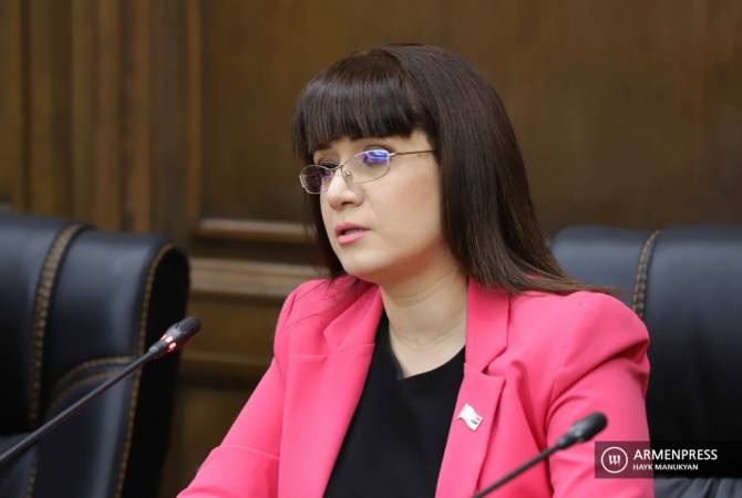 Секретарь фракции "Гражданский договор" Назели Багдасарян подала заявление об 
отставке

