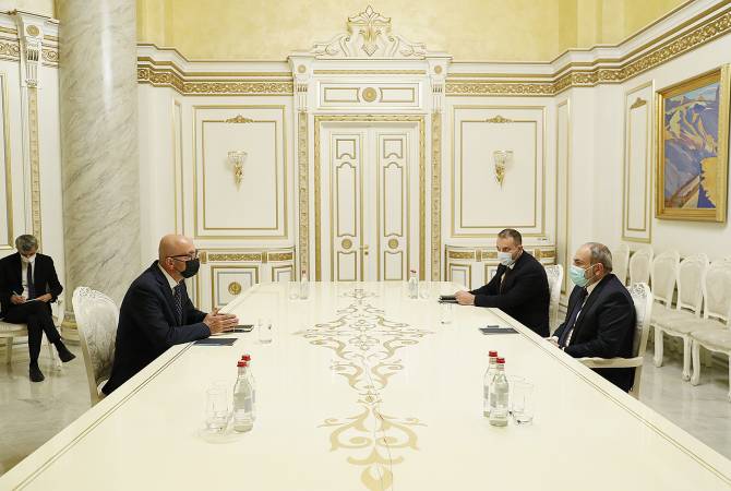 Премьер-министр Пашинян провел отдельные встречи с главами ИТ-компаний Sada и 
Service Titan