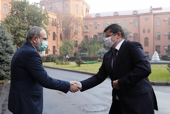 Le Premier ministre a rencontré le Président de l'Artsakh 