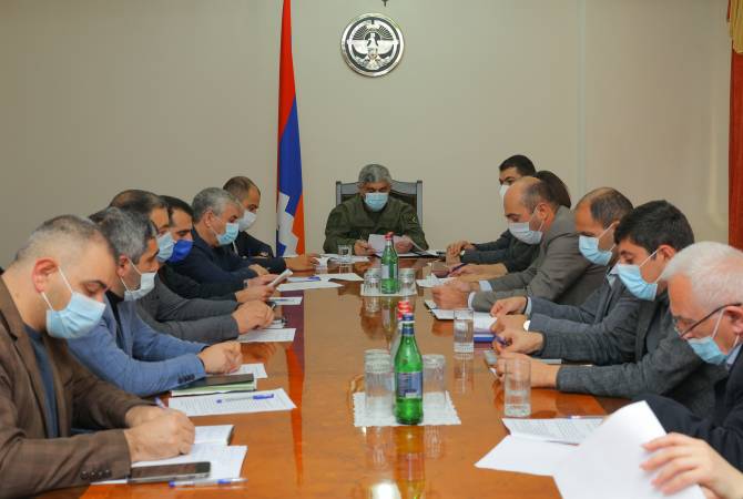 COVID-19: Artsakh declares quarantine in capital Stepanakert and other towns from Nov 4 to 
Dec 1