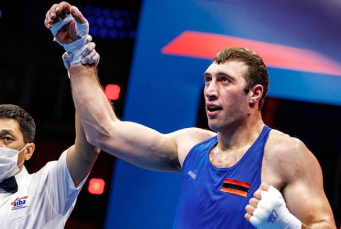 Boxer Davit Chaloyan defeats Azerbaijani boxer, reaches final of World Boxing Championship