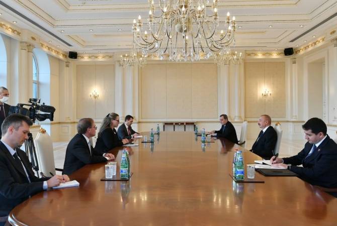 Помощник госсекретаря США Эрика Олсон провела встречу с президентом Азербайджана

