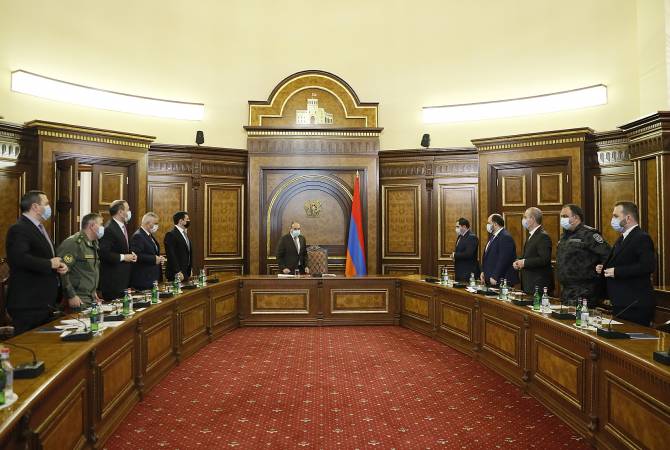 Ermenistan Başbakanı başkanlığında Güvenlik Konseyi toplantısı gerçekleşti
