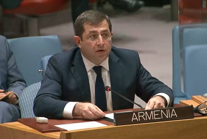 Մհեր Մարգարյանը ՄԱԿ-ի անվտանգության խորհրդի ուշադրությունն է հրավիրել 
Հայաստանի դեմ Ադրբեջանի զինված հարձակումների վրա

