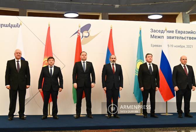 Expanded-format session of Eurasian Intergovernmental Council kicks off in Yerevan 