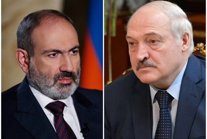 Pashinyan, Lukashenko discuss situation on Armenian-Azerbaijani border