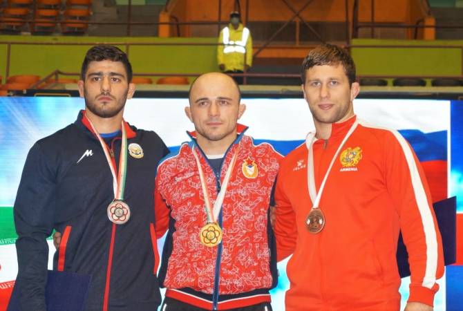 Арман Андреасян завоевал золотую медаль на Чемпионате мира по борьбе среди 
военнослужащих

