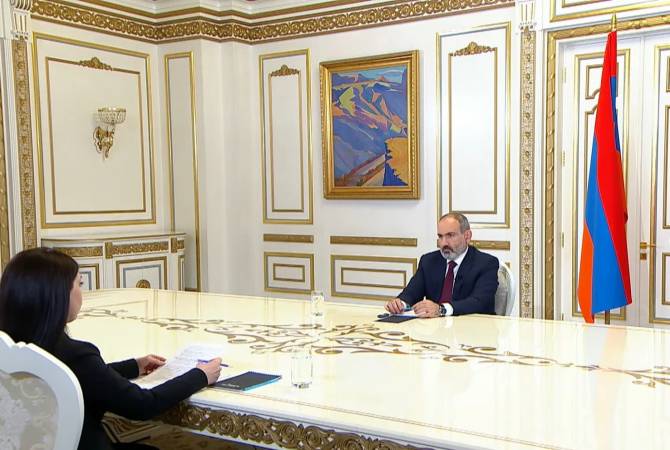 Пашинян подчеркнул важность международного осуждения посягательства Азербайджана 
на территорию Армении

