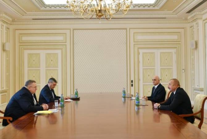 Russian Deputy PM meets with Azerbaijani President 