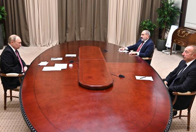 Путин поприветствовал готовность Пашиняна и Алиева провести встречу в Брюсселе

