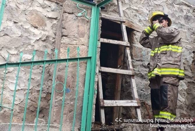 Пожар в детском саду села Карчеван Сюникской области потушен