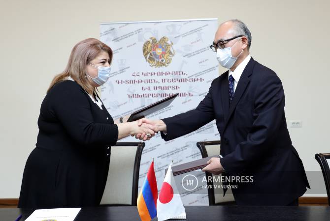 №13 kindergarten of Etchmiadzin Municipality to be renovated with assistance of Japanese 
Embassy in Armenia