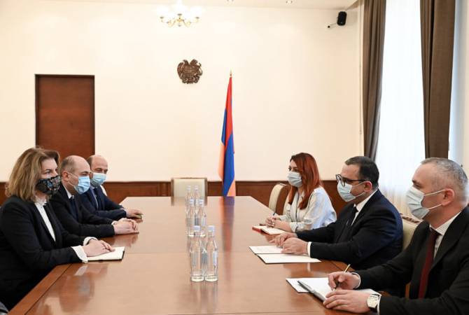 Finance Minister of Armenia, International Finance Corporation delegation discuss a wide range 
of cooperation issues 