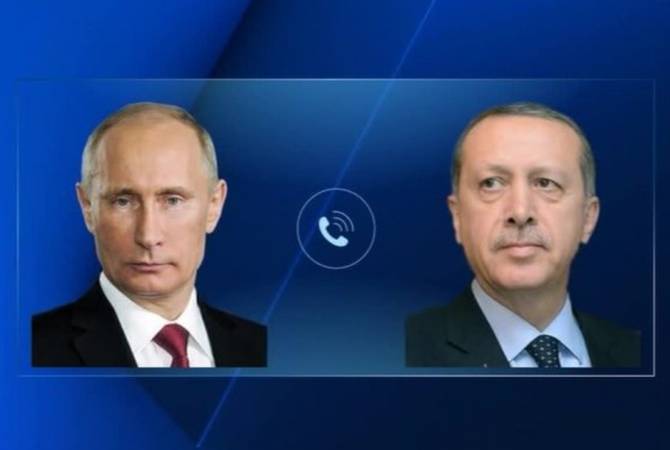 Путин информировал Эрдогана об основных итогах трёхсторонней встречи лидеров 
России, Азербайджана и Армении

