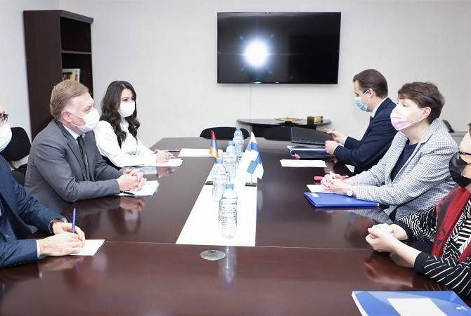 Состоялись политические консультации между министерствами иностранных дел Армении 
и Финляндии

