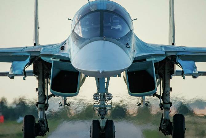 Новые бомбардировщики Су-34 поступили на вооружение в авиачасть ВВО


