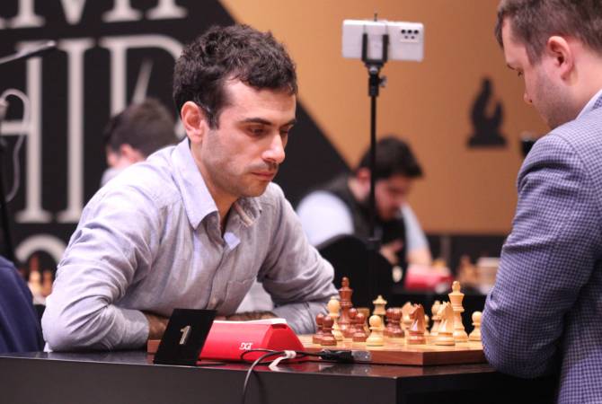 Ermeni satranç büyükustası Gabriel Sargsyan, Sheikh Hamdan bin Rashid Cup hızlı satranç 
turnuvasına katılıyor