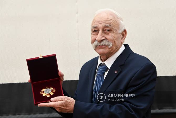 Я солдат своей Родины: в Ереванском государственном университете торжественно 
отметили 85-летие Гургена Меликяна


