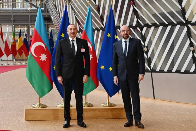 Charles Michel, Ilham Aliyev discuss issues related to normalization of Azerbaijan-Armenia 
relations