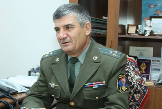 Superintendant of Khanperyants Military Aviation University Major-General Daniel Balayan 
sacked 