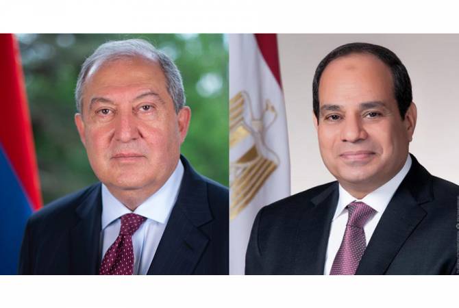 Президент Египта направил Армену Саркисяну поздравительное послание

