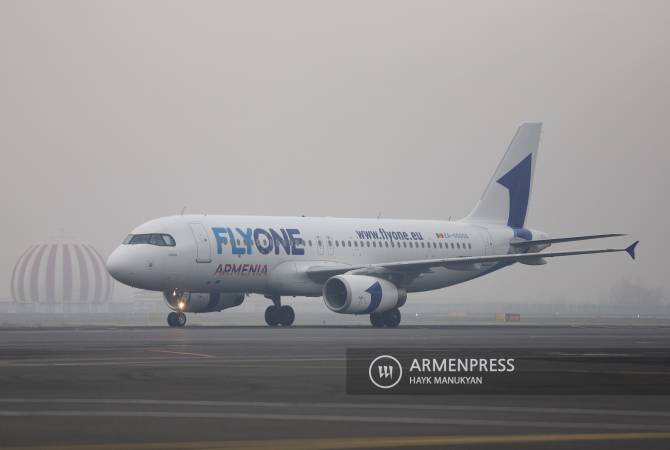Les autorités de l’Aviation civile ont autorisé Flyone Armenia à réaliser des vols charters entre 
Erevan et Istanbul 