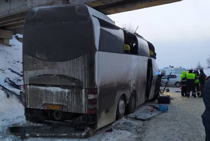  Жертвами ДТП с автобусом в России стали пять человек 