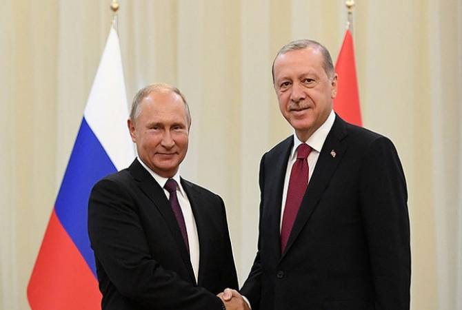 Путин и Эрдоган обсудили ситуацию в Закавказье

