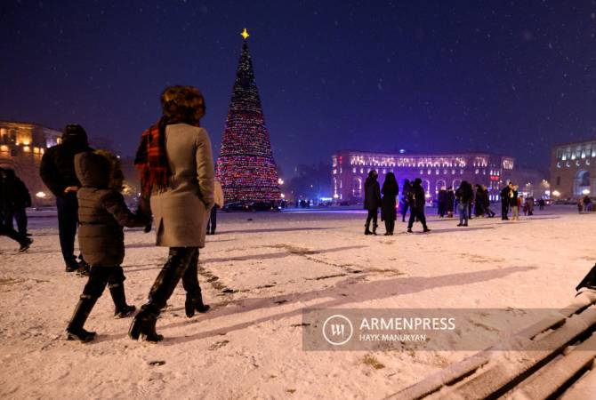 L’Arménie est l’une des destinations favorites des touristes Russes pour les vacances du Nouvel 
An