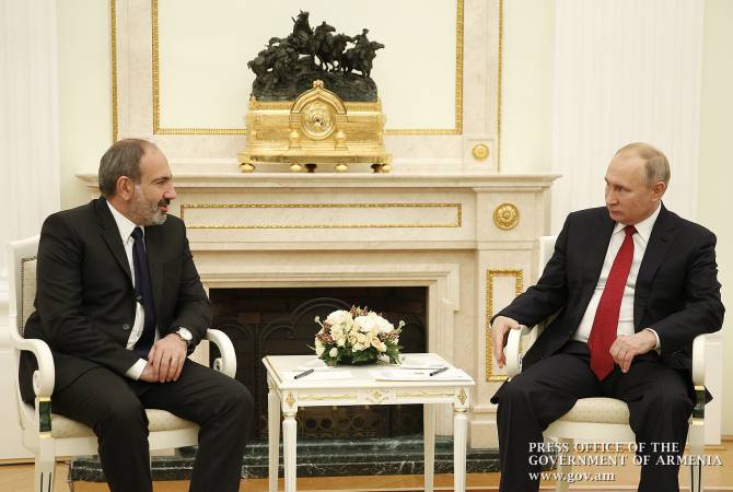 Armenia to organize online session of CSTO Collective Security Council: Pashinyan, Putin hold 
phone talk