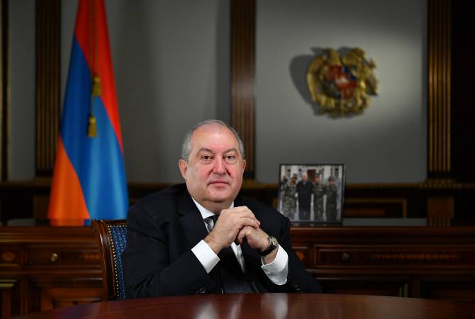 Президент Армении отправился в краткосрочный отпуск для прохождения необходимого 
медицинского обследования