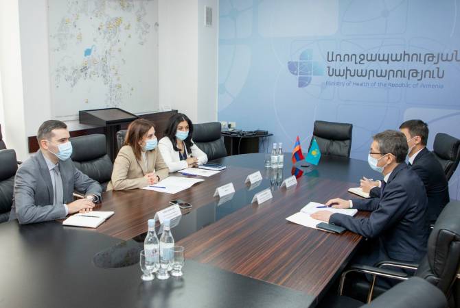 Казахстан готов обсудить возможность поставки вакцины против COVID-19 в 
Армению


