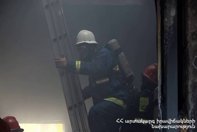 Այրվել է Իջևանի գարեջրի չգործող գործարանի տանիքը