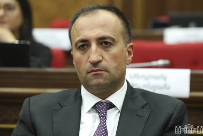 MP Arsen Torosyan says President Sarkissian’s resignation arguments are “strange” 
