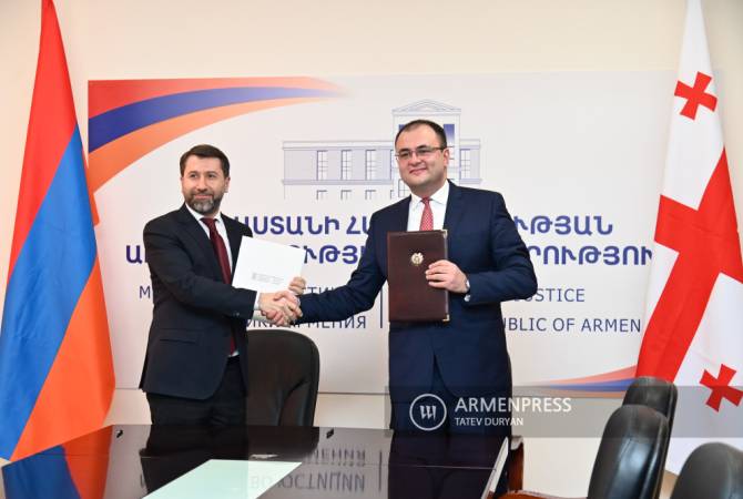 Armenian, Georgian justice ministries ramp up cooperation