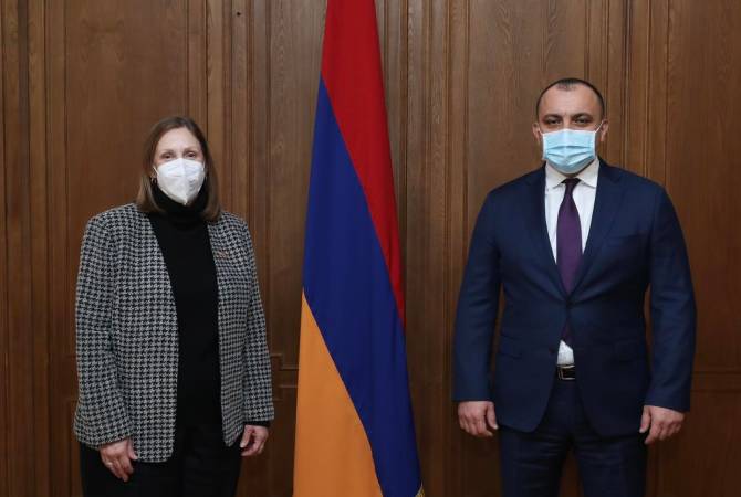 США привержены продолжению тесного сотрудничества с Арменией в сферах правосудия 
и верховенства права: посол


