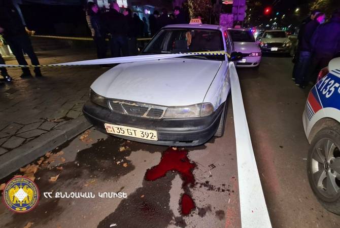 Следственный комитет раскрыл случай убийства на перекрестке улиц Амиряна и Маштоца 
в Ереване